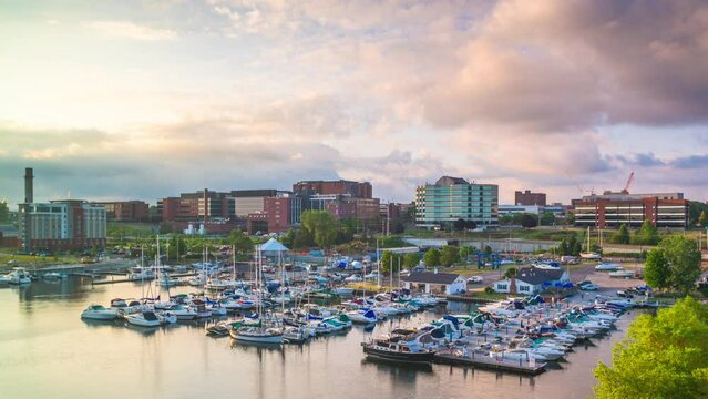 Erie, Pennsylvania, USA on the Water