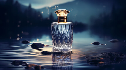 Popular minimalist studio shot fragrances, luxury fragrances