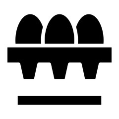 easter glyph icon