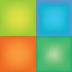 Naklejka premium modern gradient set color combination