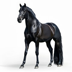 Horse Photorealistic Illustration