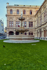 The Vienna State Opera, historic opera house and opera company based in Vienna, Austria
