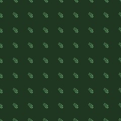 Abstract background from seamless pattern of dark green leaves on a green background. Can be used to design fabric patterns. Product packaging Website banner.