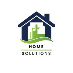Logo for real estate solution Template design