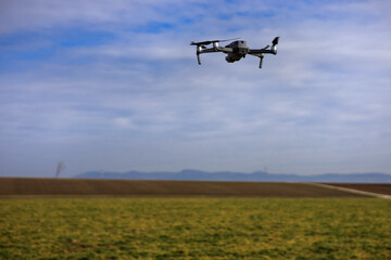 Field and crop monitoring using drones and modern technologies in the field