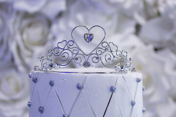 CAKE AND FRUIT DECORATION FOR CELEBRATION BIRTHDAY 15 & 16