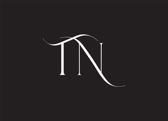NT or TN Logo Design in Vector Format