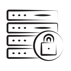 Server security icon	
