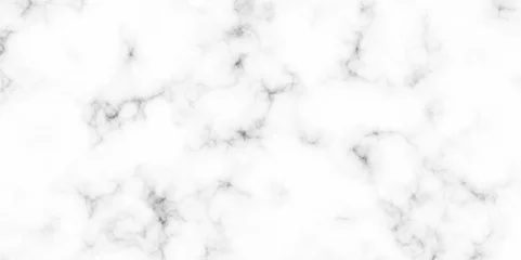 Poster Nature White Carrara marble stone texture. Stone ceramic art wall interiors backdrop design. horizontal elegant black and white Marble granite panorama marble background. © MdLothfor