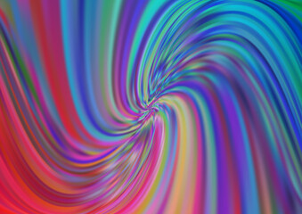 Light Blue, Red vector background with lava shapes.