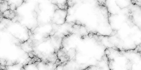 Nature White Carrara marble stone texture. Stone ceramic art wall interiors backdrop design. horizontal elegant black and white Marble granite panorama marble background. - obrazy, fototapety, plakaty
