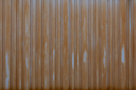 Corrugated metal texture background
