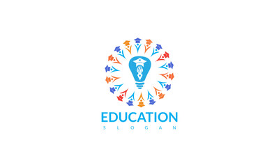 Education idea logo,Vector Logo template.