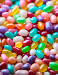Fototapeta na wymiar colorful jelly beans background