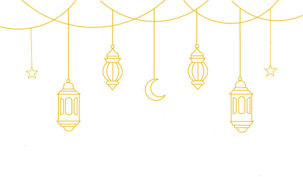 Ied mubarak. Ramadhan mubarak. Lantern symbol in line art. Ied mubarak icon. Ramadhan mubarak icon.
