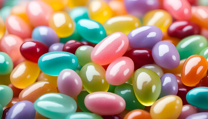 colorful jelly beans