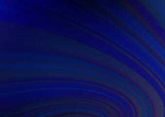 Dark BLUE vector glossy abstract background.