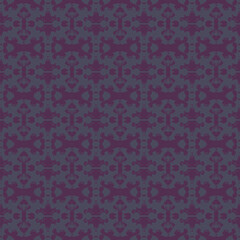 Blue and white watercolor ornament painted with watercolor on paper.