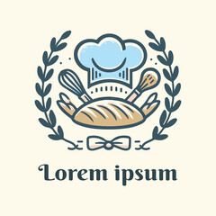 Vector Bakery Shop Logo Design