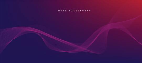 Abstract digital technology futuristic blue pink background.