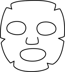 Facial Mask Illustration