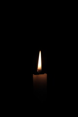 candle in the dark