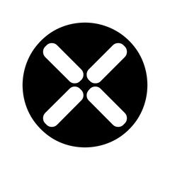 Circle shape icon art. Circle shape