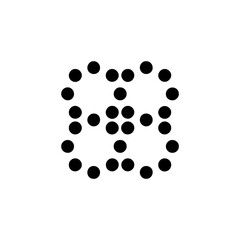 Circle shape icon art. Circle shape