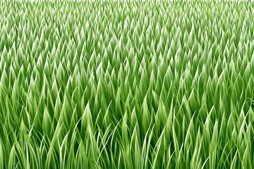 Obraz premium Backgrounds Of Green Grass, Isolated On White Background, Vector
