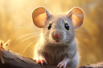 A field mouse, a pest that gnaws away at your home garden.