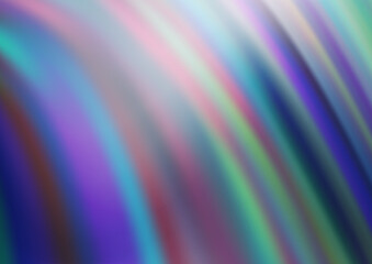 Light BLUE vector pattern with curved circles.