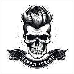 barbershop logo design vector