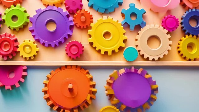 Baby kids toys frame, colorful ,Toy many colorful educational wooden. play, Top view, executive function, kid, skill, education, intelligence quotient, emotional quotient, childhood, development