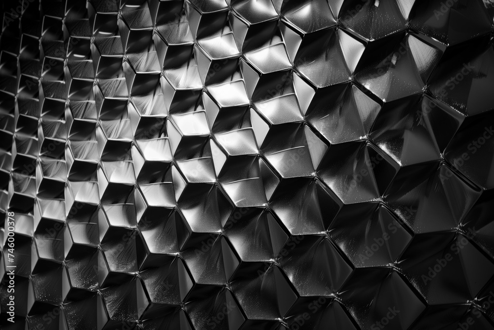 Poster abstract background with a surface of a repetitive pattern. hi-tech futuristic. materials science. b