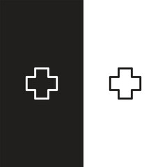 First Aid Sign Icon Vector Design