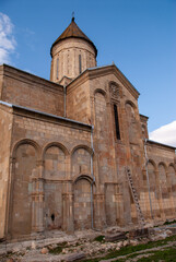 Fototapeta na wymiar Samtavisi: eleventh-century Georgian Orthodox Cathedral