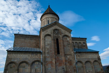 Fototapeta na wymiar Samtavisi: eleventh-century Georgian Orthodox Cathedral
