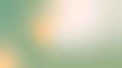 Abstract soft gradient background beige rose peach green shaded effect blurred natural pale colours	 - obrazy, fototapety, plakaty