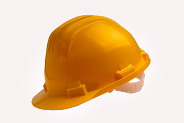 Fototapeta premium safety hard hat cut out on a white background