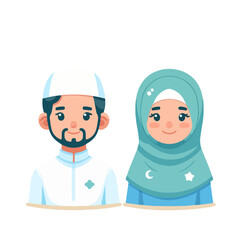 moslem avatar character 