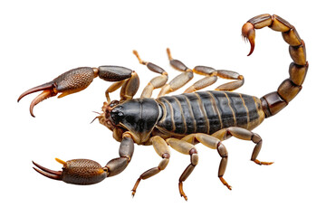scorpion isolated on a transparent background