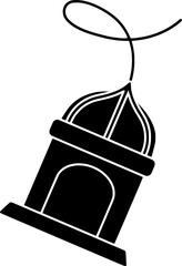 ramadhan illustration ramadan silhouette mubarak logo islamic icon islam outline muslim celebration arabic eid religion kareem culture fitr ramazan shape of arabic eid for vector graphic background