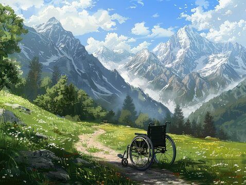 Wheelchair and Natural Environment resolution