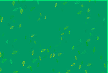 Fototapeta na wymiar Light Green, Yellow vector doodle template.