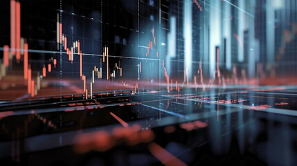 Performance of key stock indices over the past decade, highlighting trends and fluctuations