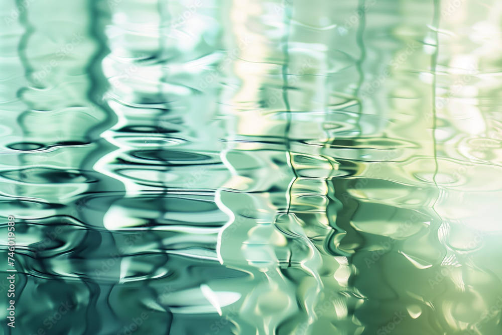 Poster abstract background with reflections and caustics. futuristic background image. created with generat