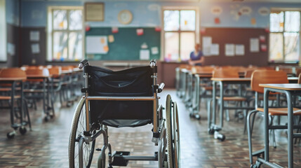 Inclusive Classroom: Wheelchair User Achieving Success in Education and Learning
