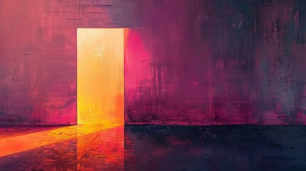 Obraz premium Abstract interpretations of everyday emotions, using colors and textures.