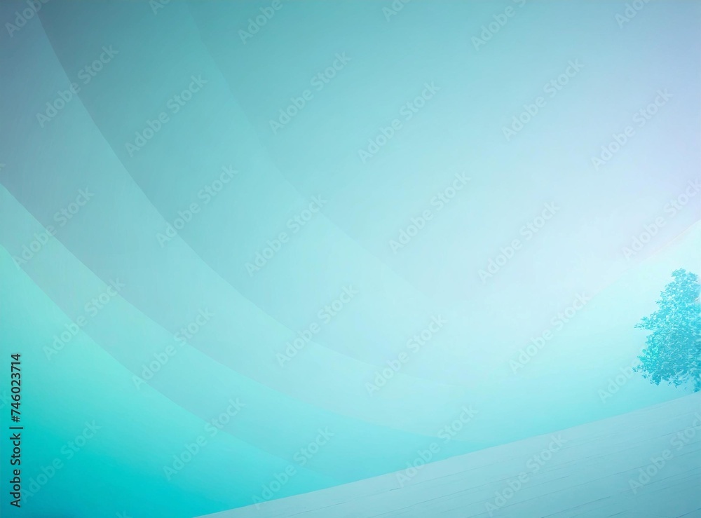 Poster Abstract light blue gradient background template