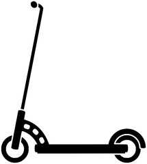 active illustration sport silhouette push outline logo outline icon ride outline road scoot scooter skate slide preschool street toddler toy shape of scoot scooter for vector graphic background
